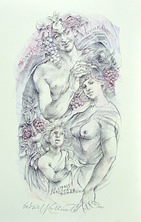 Oldrich藏书票No.3	Untitled No.3