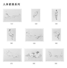 人体素描系列
