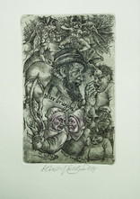 无题NO.1	Untitled No.1	藏书票