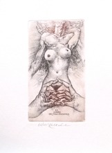 【Chris】No.31	No.31 exlibris Ivan Panenka	藏书票
